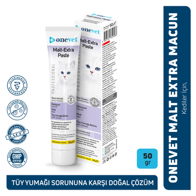 OneVet Malt Extra Paste Tüy Yumağı Önleyici Kedi Maltı 50 Gr