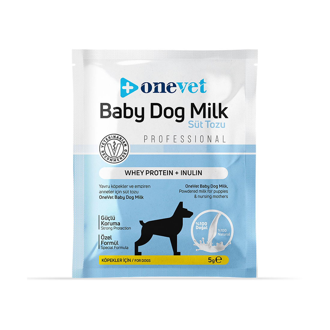 OneVet Sindirim ve Büyüme Destekleyici Yavru Köpek Süt Tozu