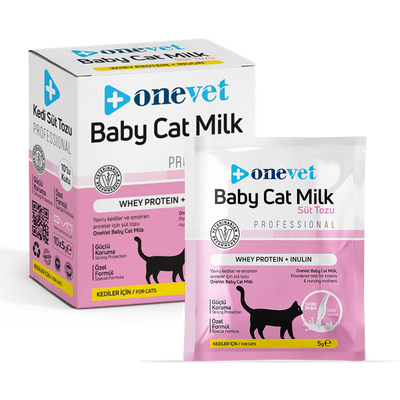 OneVet Sindirim ve Büyüme Destekleyici Yavru Kedi Süt Tozu