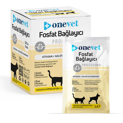 OneVet Fosfat Bağlayıcı Şase Kedi ve Köpekler İçin Böbrek Sağlığı Destekleyici Toz