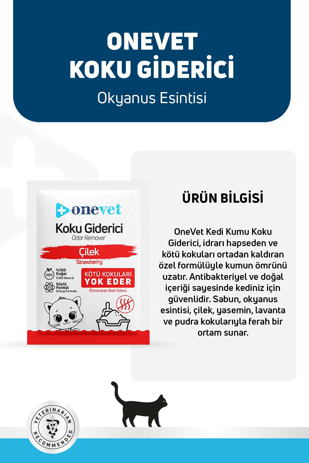 OneVet Kedi Kumu Koku Giderici