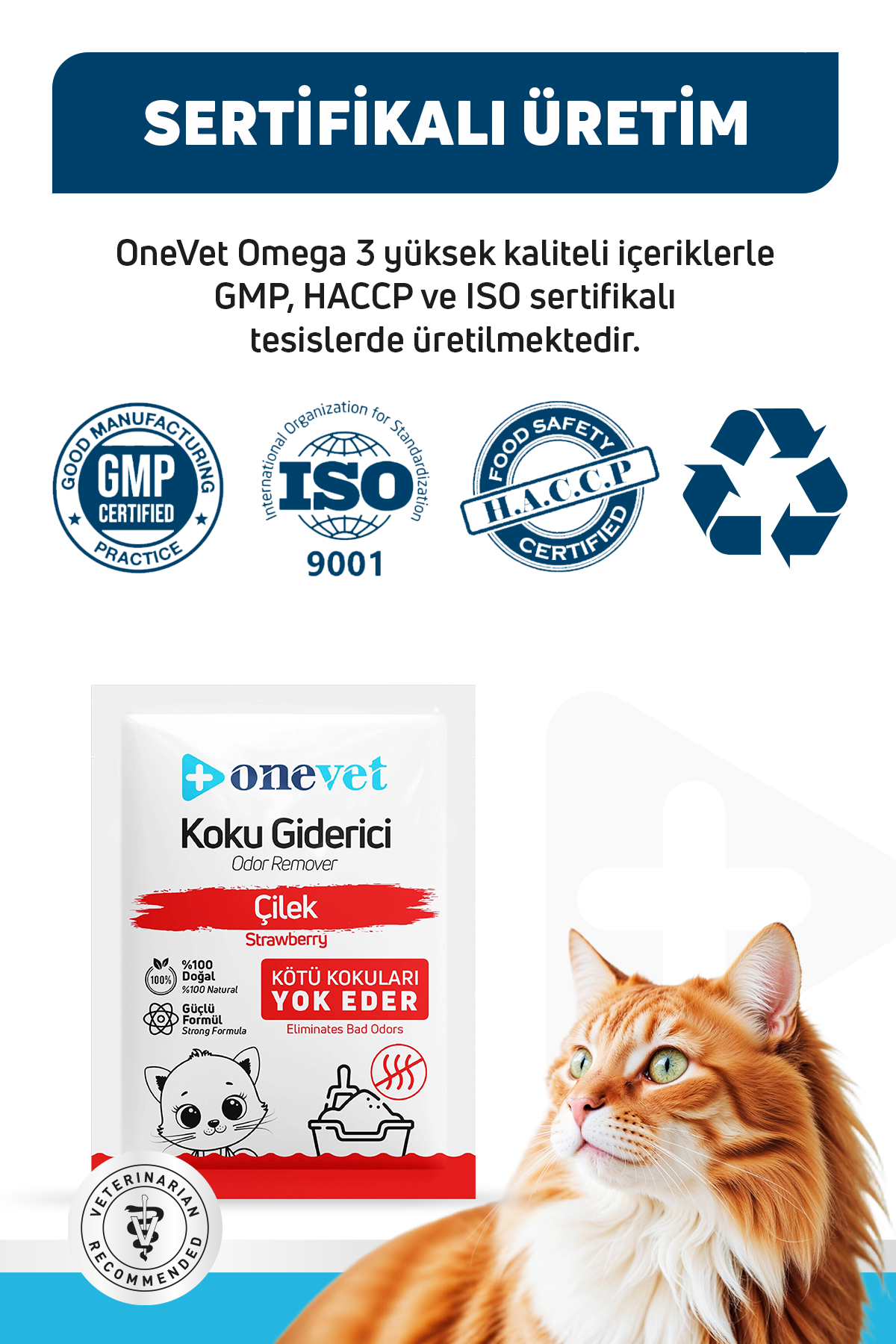 OneVet Kedi Kumu Koku Giderici