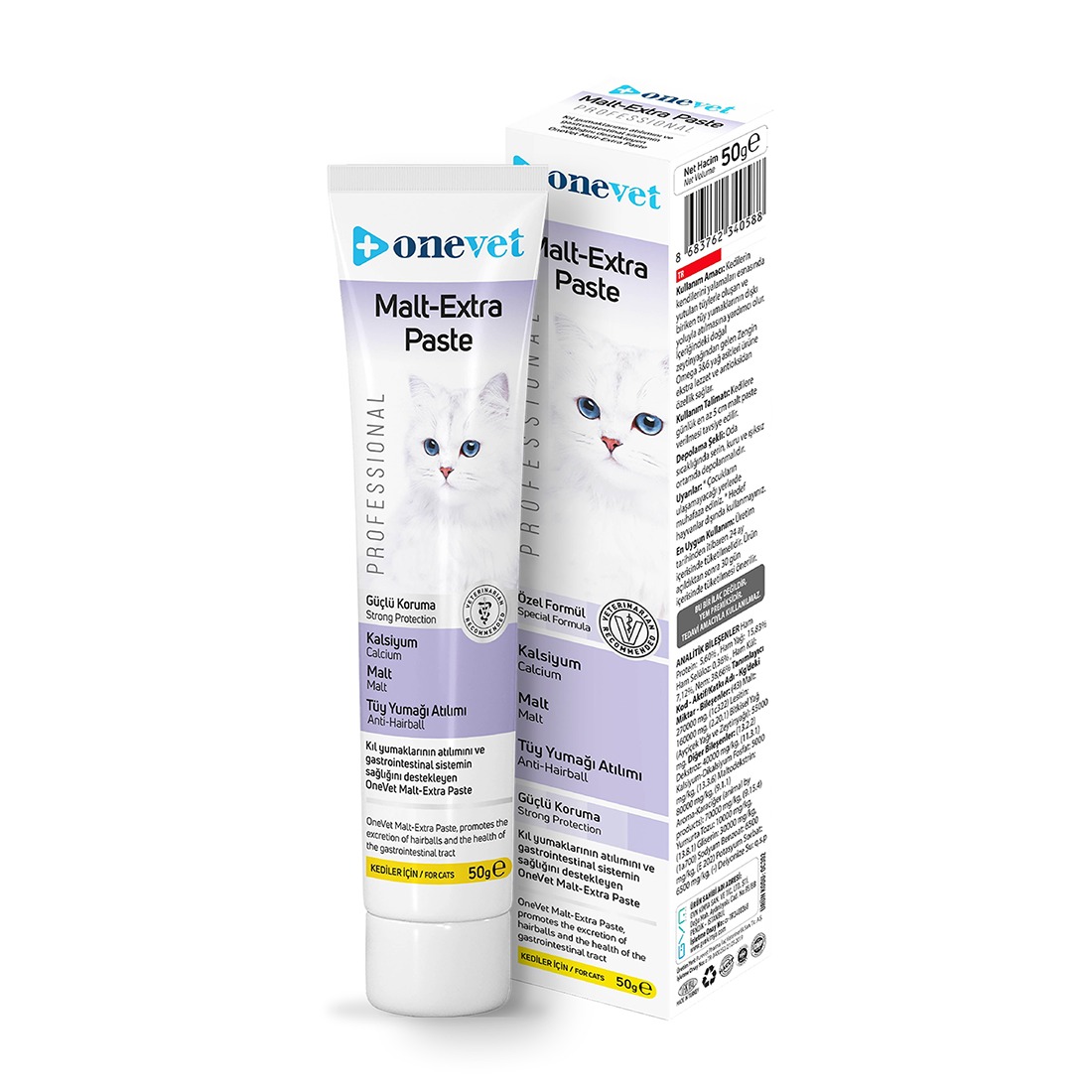 OneVet Malt Extra Paste Tüy Yumağı Önleyici Kedi Maltı