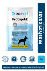 Sindirim ve Bağışıklık Güçlendirici Köpekler için Probiyotik Saşe