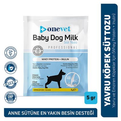 OneVet Sindirim ve Büyüme Destekleyici Yavru Köpek Süt Tozu