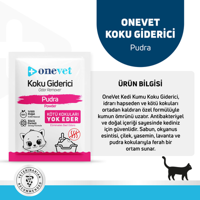 OneVet Kedi Kumu Koku Giderici Saşe
