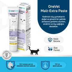 OneVet Malt Extra Paste Tüy Yumağı Önleyici Kedi Maltı 50 Gr