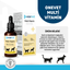 OneVet Multi Vitamin Damla Kedi ve Köpekler İçin Kemik ve Kas Güçlendirici Vitamin Takviyesi 50 ml